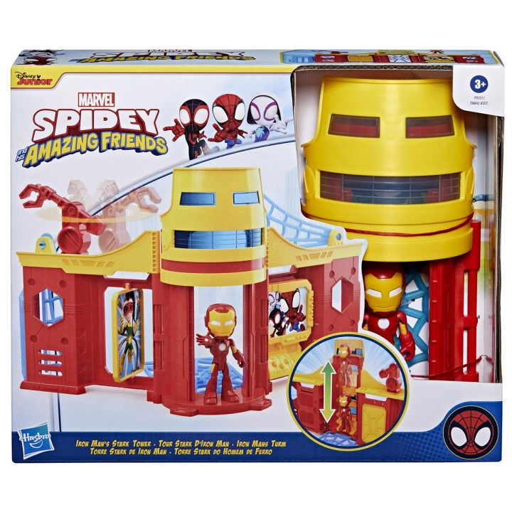 Spidey en zijn Verbazingwekkende Vrienden Speelset Stark Toren in de groep SPEELGOED, KINDER- & BABYPRODUCTEN / Speelgoed / Speelset bij TP E-commerce Nordic AB (C83328)