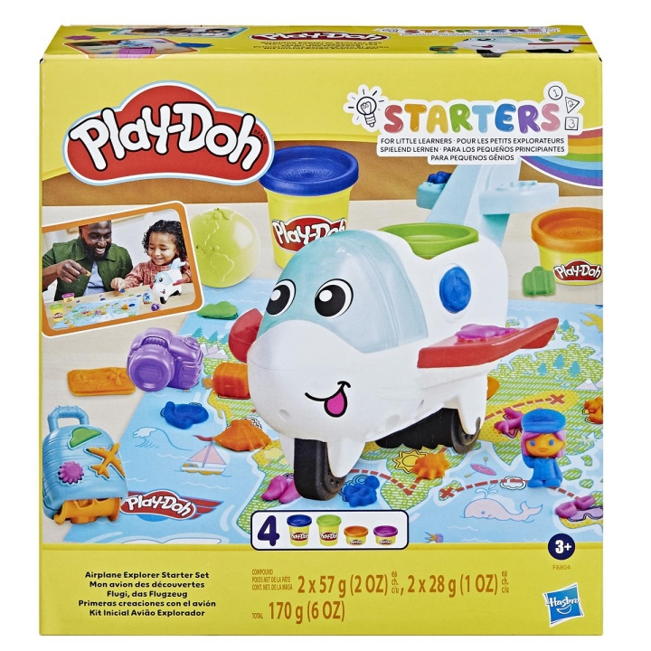 Play-Doh Starters Speelset Vliegtuig Explorer in de groep SPEELGOED, KINDER- & BABYPRODUCTEN / Speelgoed / Speelklei, speelzand en accessoires bij TP E-commerce Nordic AB (C83340)