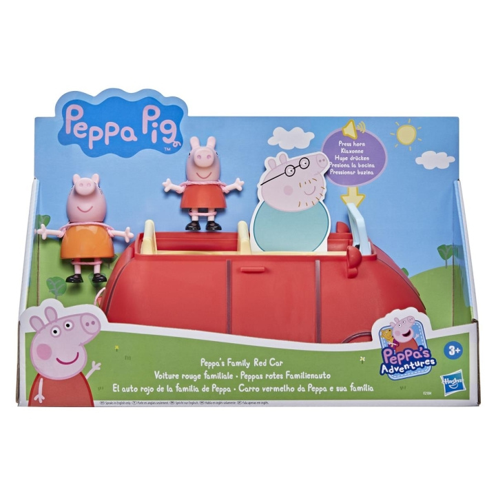 Hasbro Peppa Pig Peppa\'s Familie Rode Auto in de groep SPEELGOED, KINDER- & BABYPRODUCTEN / Speelgoed / Speelset bij TP E-commerce Nordic AB (C83345)