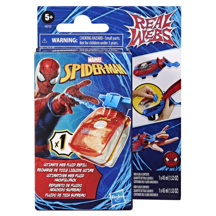Spider-Man Real Webs Ultimate Web Blaster Navulverpakking in de groep SPEELGOED, KINDER- & BABYPRODUCTEN / Speelgoed / Actie spel bij TP E-commerce Nordic AB (C83372)