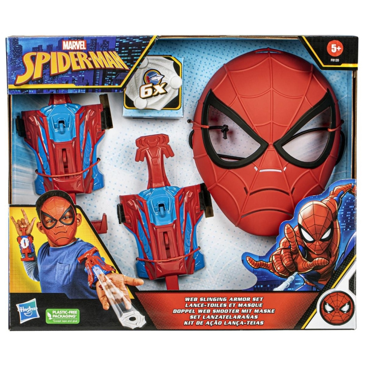 Spider-Man Web Slinging Pantserset in de groep SPEELGOED, KINDER- & BABYPRODUCTEN / Speelgoed / Actie spel bij TP E-commerce Nordic AB (C83374)
