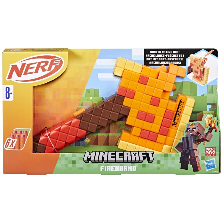 NERF Minecraft Firebrand in de groep SPEELGOED, KINDER- & BABYPRODUCTEN / Speelgoed / Actie spel bij TP E-commerce Nordic AB (C83439)
