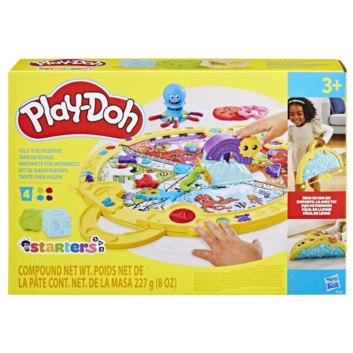 Play-Doh Starters Speelset Opvouwen en Spelen in de groep SPEELGOED, KINDER- & BABYPRODUCTEN / Speelgoed / Speelklei, speelzand en accessoires bij TP E-commerce Nordic AB (C83479)