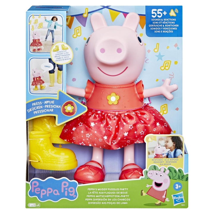Peppa Pig Peppas Modderige Plassen Feestje in de groep SPEELGOED, KINDER- & BABYPRODUCTEN / Speelgoed / Elektronica en media / Interactief speelgoed bij TP E-commerce Nordic AB (C83480)