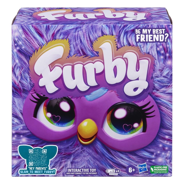 Hasbro Furby interactief pluchen speelgoed paars (EN) in de groep SPEELGOED, KINDER- & BABYPRODUCTEN / Speelgoed / Elektronica en media / Interactief speelgoed bij TP E-commerce Nordic AB (C83501)