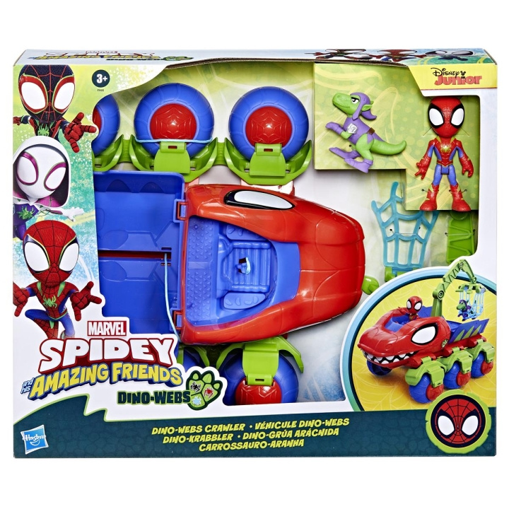 Spidey en zijn Verbazingwekkende Vrienden Dino Webs Teamvoertuig in de groep SPEELGOED, KINDER- & BABYPRODUCTEN / Speelgoed / Speelset bij TP E-commerce Nordic AB (C83510)