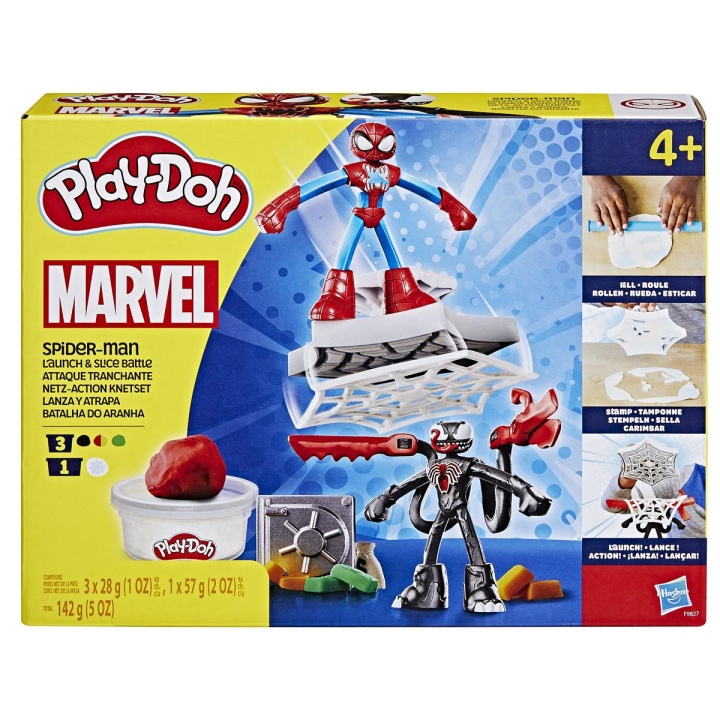 Play-Doh Marvel Spider-Man Lanceer & Snij Playset in de groep SPEELGOED, KINDER- & BABYPRODUCTEN / Speelgoed / Speelklei, speelzand en accessoires bij TP E-commerce Nordic AB (C83517)