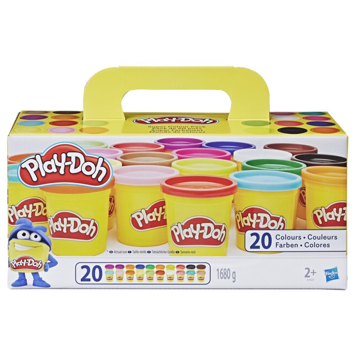 Play-Doh Mengsel Super Kleuren Pak in de groep SPEELGOED, KINDER- & BABYPRODUCTEN / Speelgoed / Speelklei, speelzand en accessoires bij TP E-commerce Nordic AB (C83536)