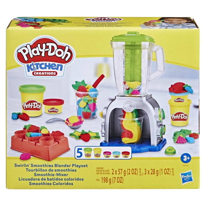 Play-Doh Keukencreaties Speelset Swirlin Smoothies Blender in de groep SPEELGOED, KINDER- & BABYPRODUCTEN / Speelgoed / Speelklei, speelzand en accessoires bij TP E-commerce Nordic AB (C83543)