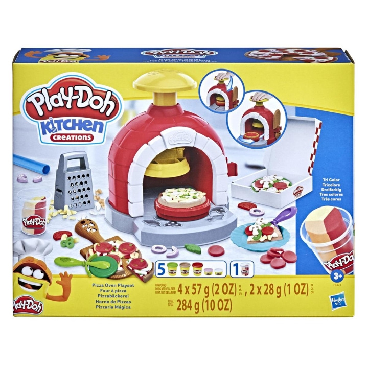 Play-Doh Keukencreaties Speelset Pizzaoven in de groep SPEELGOED, KINDER- & BABYPRODUCTEN / Speelgoed / Speelklei, speelzand en accessoires bij TP E-commerce Nordic AB (C83549)