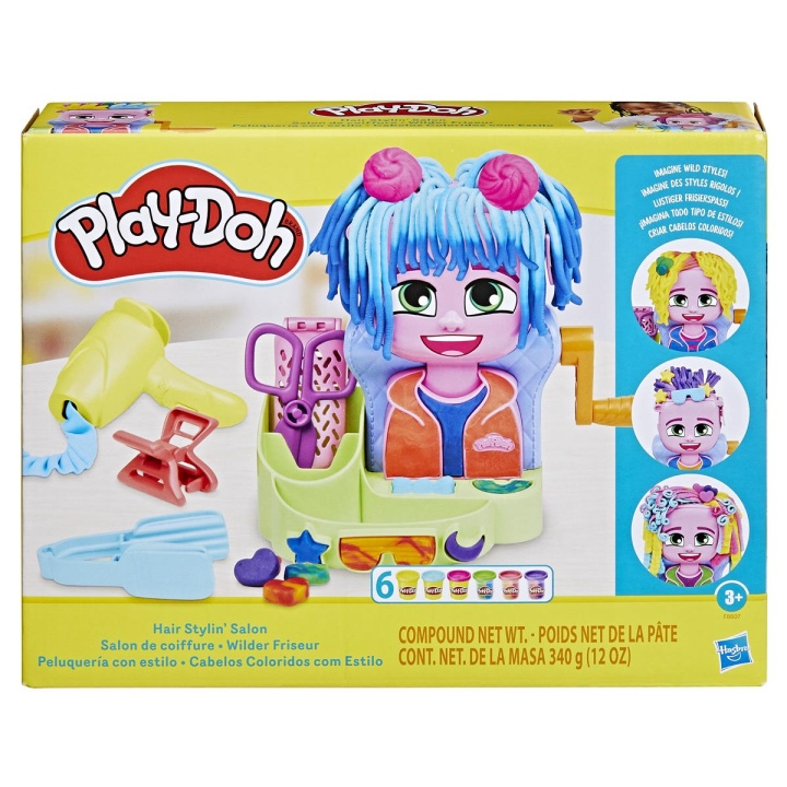 Play-Doh Speelset Haarstylin Salon in de groep SPEELGOED, KINDER- & BABYPRODUCTEN / Speelgoed / Speelklei, speelzand en accessoires bij TP E-commerce Nordic AB (C83563)