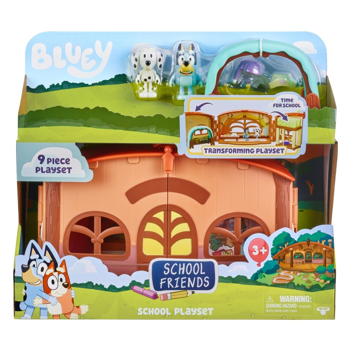 BLUEY Themaspeelset Schoolvrienden (90175) in de groep SPEELGOED, KINDER- & BABYPRODUCTEN / Speelgoed / Speelset bij TP E-commerce Nordic AB (C83643)