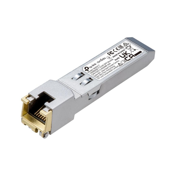 TP-Link 1000BASE-T RJ45 SFP-module in de groep COMPUTERS & RANDAPPARATUUR / Computeraccessoires / Overige bij TP E-commerce Nordic AB (C83866)