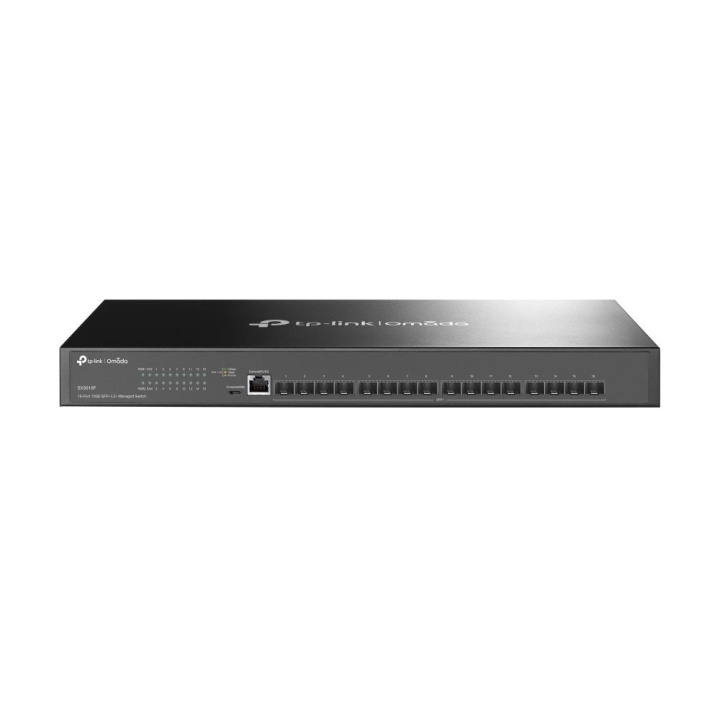 TP-Link JetStream 16-poorts 10GE SFP+ L2+ Beheerde Schakelaar in de groep COMPUTERS & RANDAPPARATUUR / Netwerk / Schakelaars bij TP E-commerce Nordic AB (C83878)