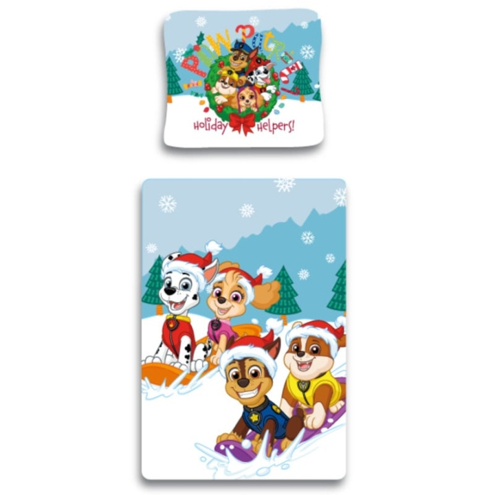 BrandMac Beddengoed - Volwassen maat 140 x 200 cm - Paw Patrol Winter (1029214) in de groep SPEELGOED, KINDER- & BABYPRODUCTEN / Kindertextiel / Beddengoed / Beddensets voor Junioren bij TP E-commerce Nordic AB (C84089)