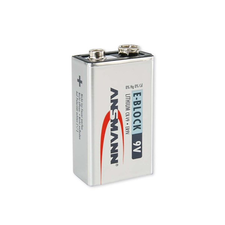 Ansmann 9V Extreme Lithium-batterij in de groep HOME ELECTRONICS / Batterijen & Opladers / Batterijen / Knoopcel bij TP E-commerce Nordic AB (C84263)