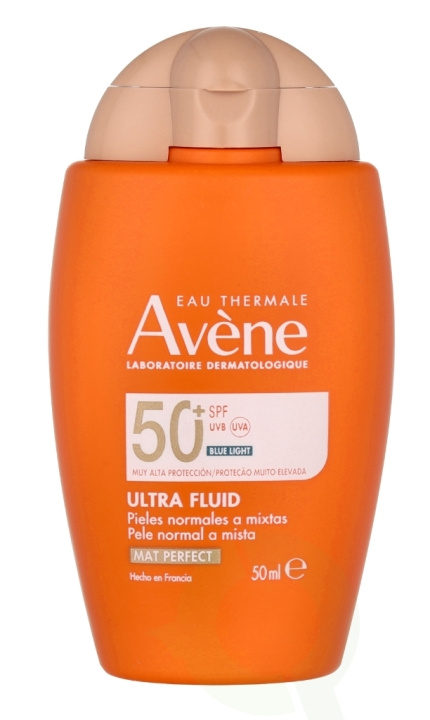 Avene Ultra Fluid Perfector SPF50+ 50 ml in de groep BEAUTY & HEALTH / Huidsverzorging / Zonnebank / Zonnebescherming bij TP E-commerce Nordic AB (C84378)