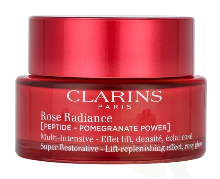 Clarins Super Restorative Rose Radiance Cream 50 ml in de groep BEAUTY & HEALTH / Huidsverzorging / Gezicht / Dagcrème bij TP E-commerce Nordic AB (C84385)