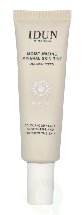 Idun Minerals Moisturizing Mineral Skin Tint SPF30 27 ml Light Warm in de groep BEAUTY & HEALTH / Huidsverzorging / Gezicht / Getinte Moisturizer bij TP E-commerce Nordic AB (C84449)