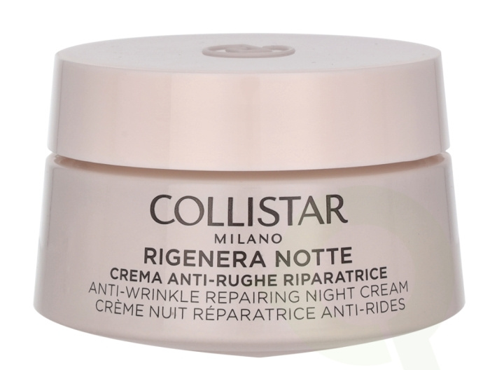 Collistar Rigenera Notte Anti-Wrinkle Repairing Night Cream 50 ml in de groep BEAUTY & HEALTH / Huidsverzorging / Gezicht / Nachtcrème bij TP E-commerce Nordic AB (C84460)