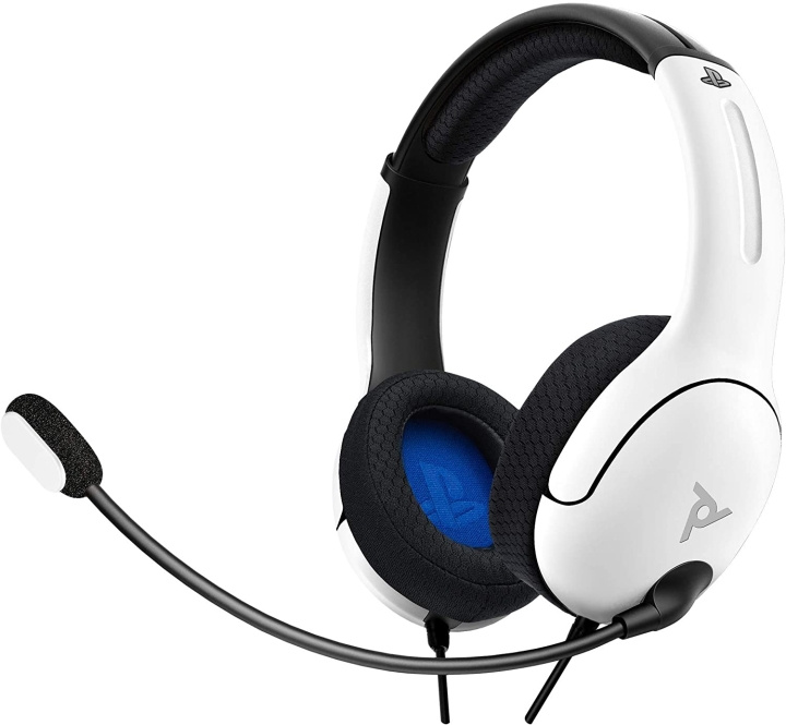 PDP Gaming LVL40 Bedrade Stereo Hoofdtelefoon voor PS4 en Playstation 5 Wit in de groep HOME ELECTRONICS / Spelconsoles en accessoires / Xbox Series X / Accessoires bij TP E-commerce Nordic AB (C84594)