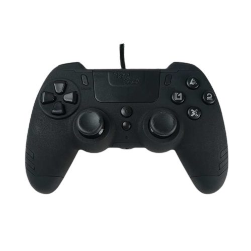 Steelplay MetalTech Bedrade Controller - ZWART in de groep HOME ELECTRONICS / Spelconsoles en accessoires / Sony PlayStation 4 / Accessoires bij TP E-commerce Nordic AB (C84644)