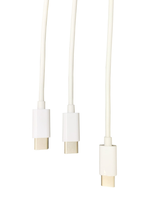 Steelplay Dual Play & Charge-kabel voor PS5-controllers - Wit in de groep HOME ELECTRONICS / Spelconsoles en accessoires / Xbox Series X / Accessoires bij TP E-commerce Nordic AB (C84814)