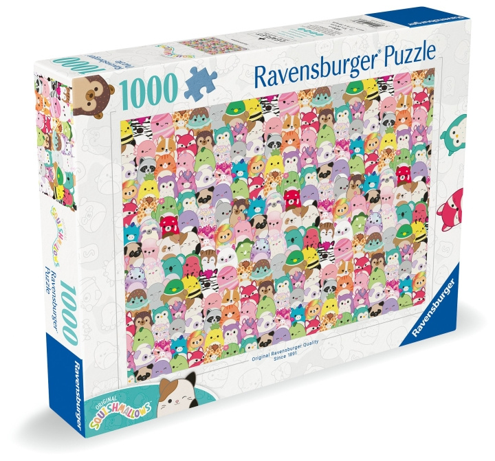 Ravensburger Puzzel Squishmallows 1000p (12000746) in de groep SPORT, VRIJE TIJD & HOBBY / Hobby / Puzzel bij TP E-commerce Nordic AB (C84895)