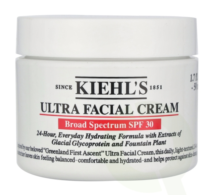 Kiehl\'s Ultra Facial Cream Broad Spectrum SPF30 50 ml in de groep BEAUTY & HEALTH / Huidsverzorging / Gezicht / Dagcrème bij TP E-commerce Nordic AB (C84979)