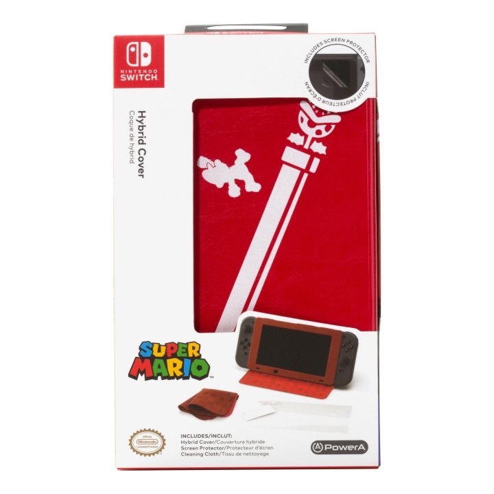 PowerA Hybride hoes - Mario in de groep HOME ELECTRONICS / Spelconsoles en accessoires / Nintendo Switch / Accessoires bij TP E-commerce Nordic AB (C85190)