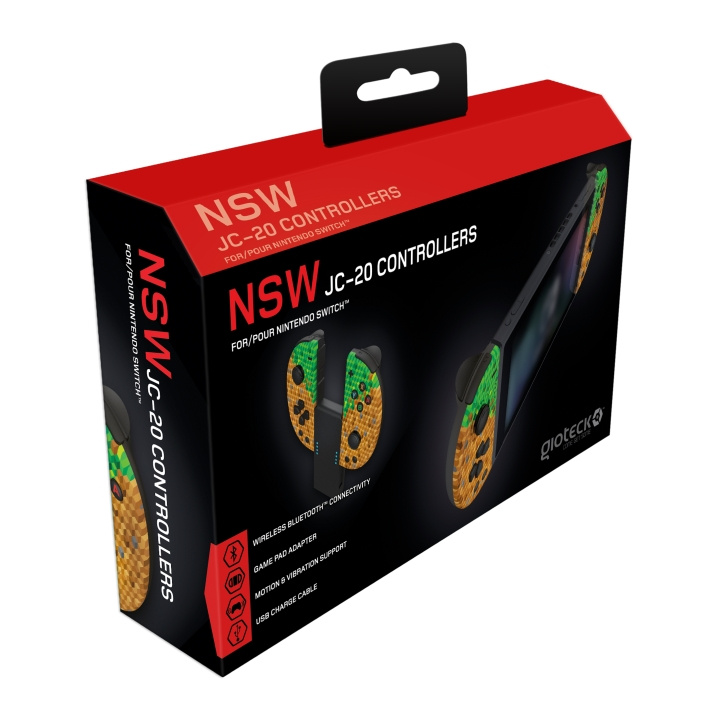 Gioteck Nintendo Switch JC-20-controllers (Cubes) in de groep HOME ELECTRONICS / Spelconsoles en accessoires / Nintendo Switch / Accessoires bij TP E-commerce Nordic AB (C85242)