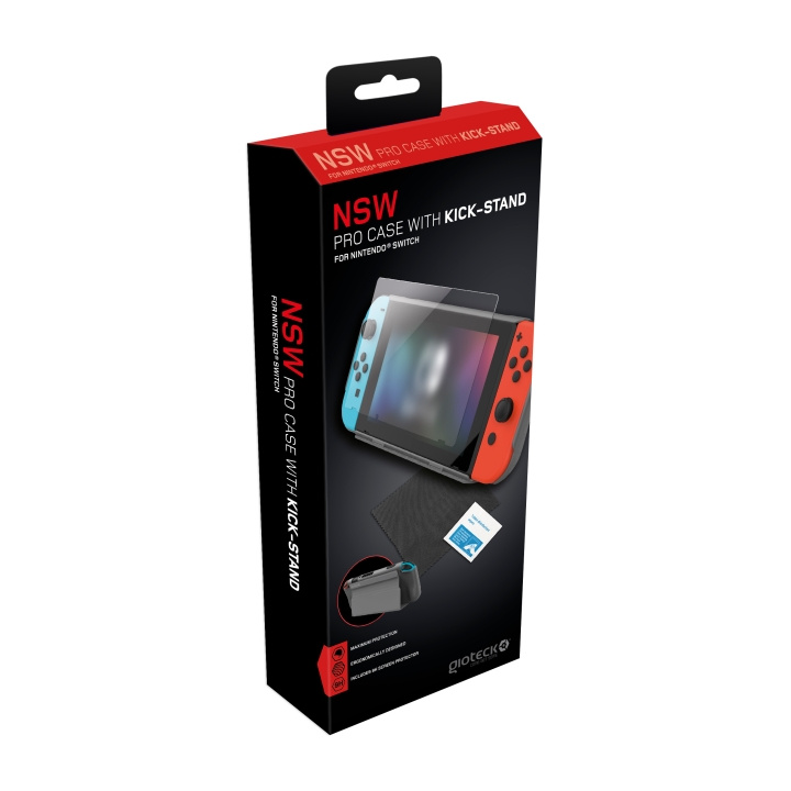 Gioteck Nintendo Switch PRO etui met kickstandaard in de groep HOME ELECTRONICS / Spelconsoles en accessoires / Nintendo Switch / Accessoires bij TP E-commerce Nordic AB (C85245)