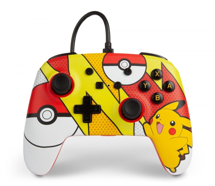PowerA Nintendo Switch Enhired Bedrade Controller - Pop Art in de groep HOME ELECTRONICS / Spelconsoles en accessoires / Nintendo Switch / Accessoires bij TP E-commerce Nordic AB (C85268)