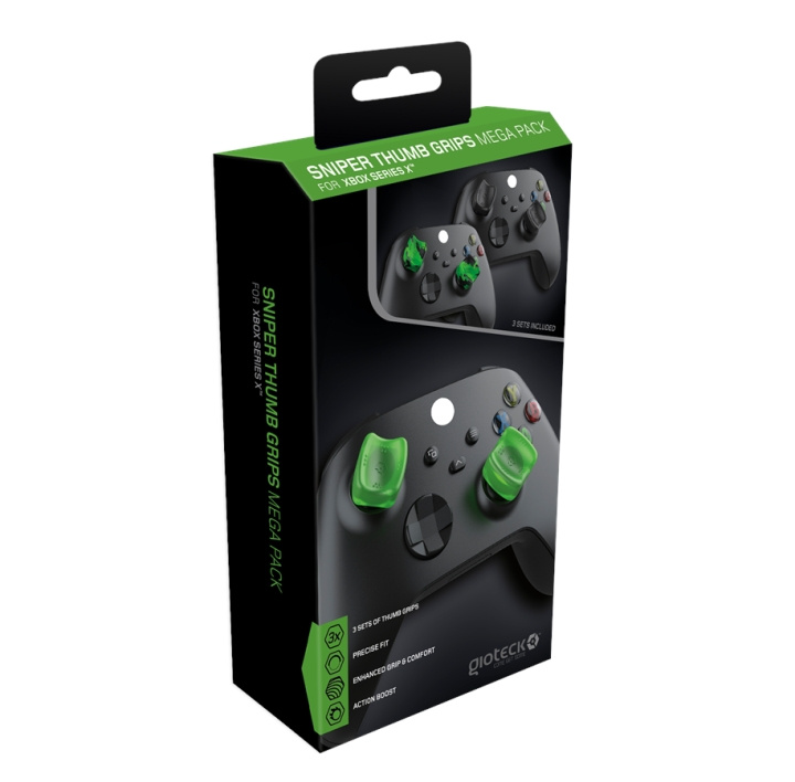 Gioteck Sniper Mega Pack Duimgrepen in de groep HOME ELECTRONICS / Spelconsoles en accessoires / Xbox Series X / Accessoires bij TP E-commerce Nordic AB (C85269)