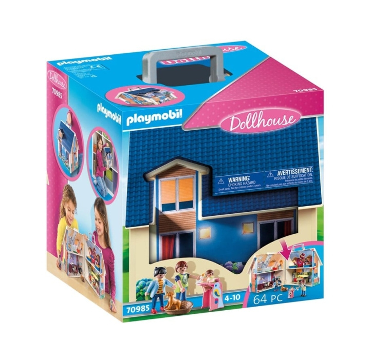 Playmobil Poppenhuis meenemen (70985) in de groep SPEELGOED, KINDER- & BABYPRODUCTEN / Speelgoed / Speelset bij TP E-commerce Nordic AB (C85448)