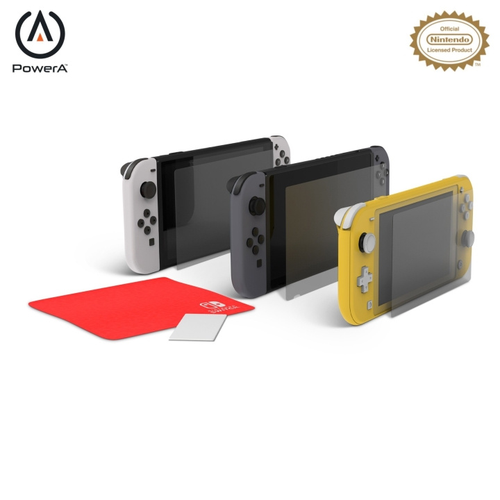 PowerA Anti-glare schermbeschermingsset /Nintendo Switch in de groep HOME ELECTRONICS / Spelconsoles en accessoires / Nintendo Switch / Accessoires bij TP E-commerce Nordic AB (C85468)