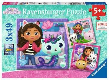 Ravensburger 3x49p - Gabby\'s Poppenhuis (10105659) in de groep SPEELGOED, KINDER- & BABYPRODUCTEN / Speelgoed / Kinderpuzzel bij TP E-commerce Nordic AB (C85660)