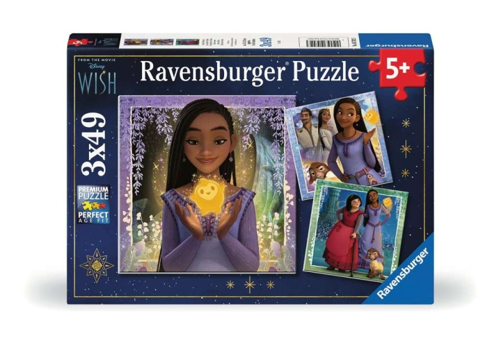 Ravensburger Disney Wens 3x49p - (10105702) in de groep SPEELGOED, KINDER- & BABYPRODUCTEN / Speelgoed / Kinderpuzzel bij TP E-commerce Nordic AB (C85702)