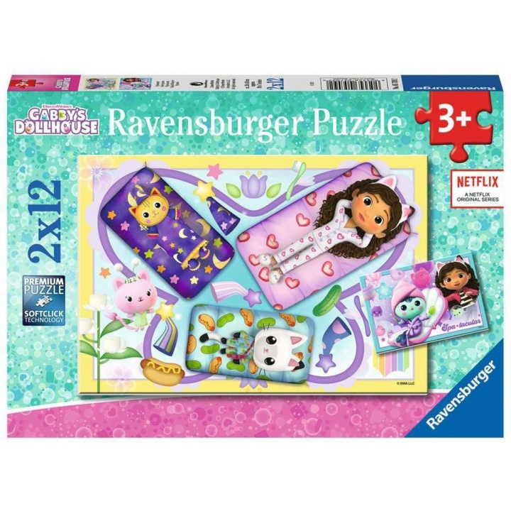 Ravensburger Gabby\'s Poppenhuis 2x12p - (10105709) in de groep SPEELGOED, KINDER- & BABYPRODUCTEN / Speelgoed / Kinderpuzzel bij TP E-commerce Nordic AB (C85704)
