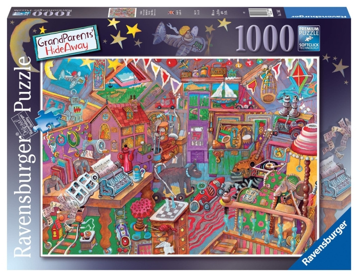 Ravensburger Zolder 1000p - (10217480) in de groep SPORT, VRIJE TIJD & HOBBY / Hobby / Puzzel bij TP E-commerce Nordic AB (C85716)