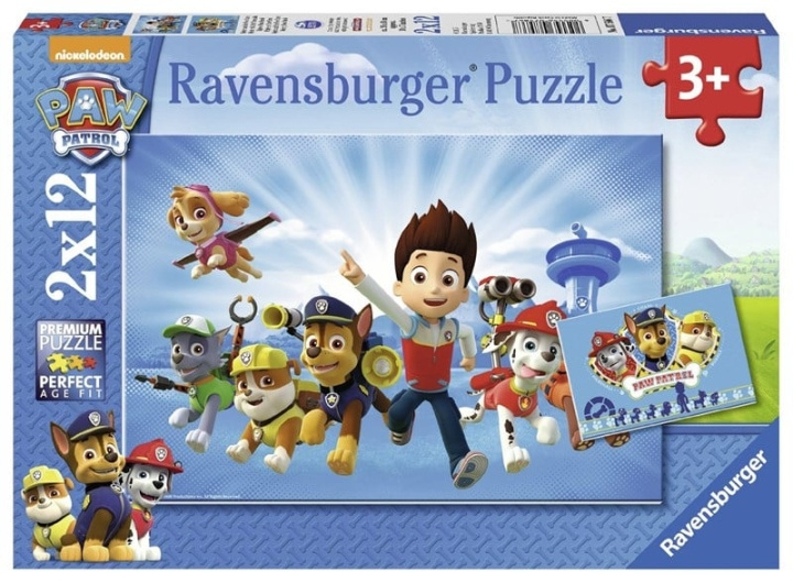 Ravensburger Paw Patrol 2x12p puzzel - (10107586) in de groep SPEELGOED, KINDER- & BABYPRODUCTEN / Speelgoed / Kinderpuzzel bij TP E-commerce Nordic AB (C85723)