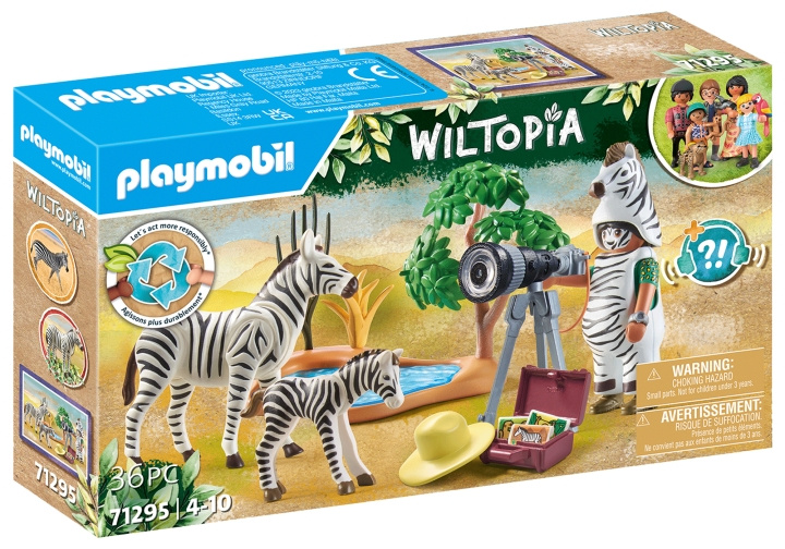 Playmobil Wiltopia - Dierenfotograaf (71295) in de groep SPEELGOED, KINDER- & BABYPRODUCTEN / Speelgoed / Speelset bij TP E-commerce Nordic AB (C85732)