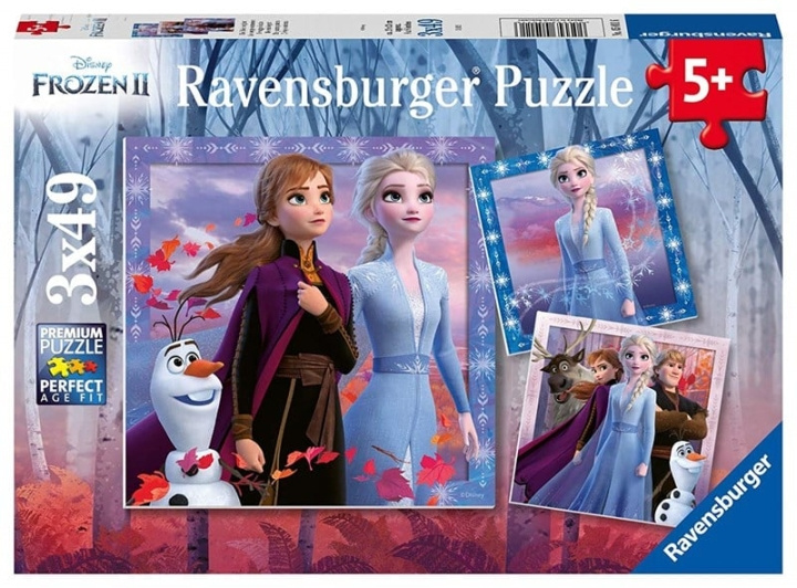 Ravensburger Frozen 2 De reis begint 3x49p - 05011 in de groep SPEELGOED, KINDER- & BABYPRODUCTEN / Speelgoed / Kinderpuzzel bij TP E-commerce Nordic AB (C85767)
