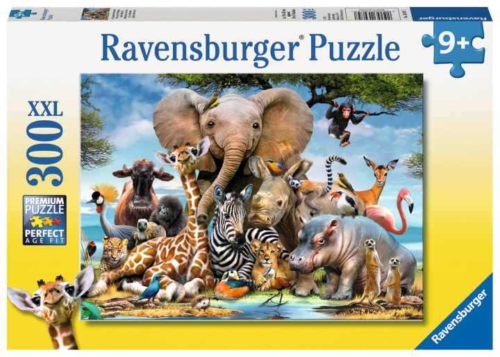 Ravensburger Afrikaanse vrienden 300p - 13075 in de groep SPEELGOED, KINDER- & BABYPRODUCTEN / Speelgoed / Kinderpuzzel bij TP E-commerce Nordic AB (C85779)