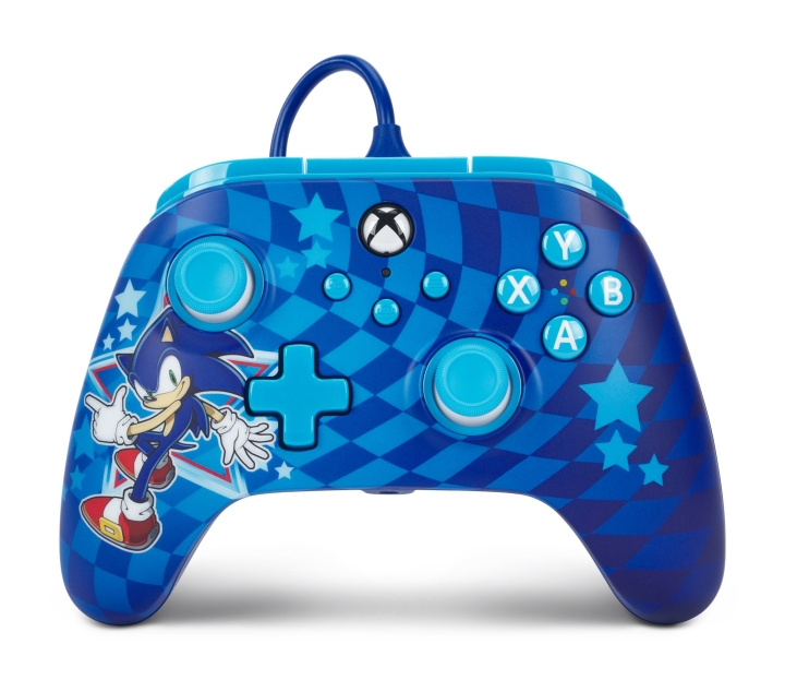 PowerA Advantage Bedrade Controller - Sonic Style / Xbox Series X in de groep HOME ELECTRONICS / Spelconsoles en accessoires / Xbox Series X / Accessoires bij TP E-commerce Nordic AB (C85829)