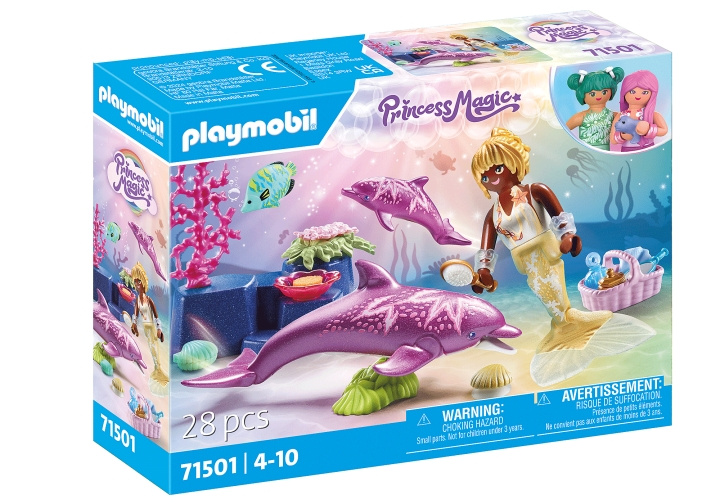 Playmobil Zeemeermin met dolfijnen (71501) in de groep SPEELGOED, KINDER- & BABYPRODUCTEN / Speelgoed / Speelset bij TP E-commerce Nordic AB (C86031)