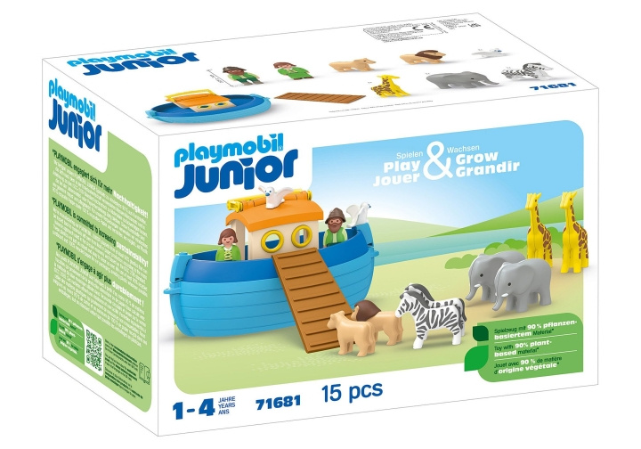 Playmobil JUNIOR: Mijn Meegenomen Ark van Noach (71681) in de groep SPEELGOED, KINDER- & BABYPRODUCTEN / Speelgoed / Speelset bij TP E-commerce Nordic AB (C86046)