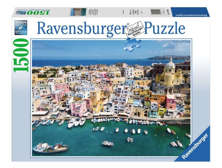 Ravensburger Puzzel De Kleuren Van Procida 1500p in de groep SPORT, VRIJE TIJD & HOBBY / Hobby / Puzzel bij TP E-commerce Nordic AB (C86109)
