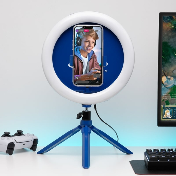 Paladone PlayStation-streaminglamp met gevuld midden in de groep HOME ELECTRONICS / Foto & Video / Fotoapparatuur / Ringlicht bij TP E-commerce Nordic AB (C86117)