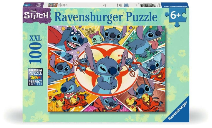 Ravensburger Puzzel Disney Stitch 100p in de groep SPEELGOED, KINDER- & BABYPRODUCTEN / Speelgoed / Kinderpuzzel bij TP E-commerce Nordic AB (C86154)